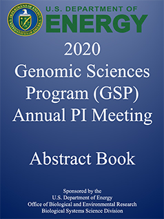 Research Summaries: Genomic Science Annual PI Meeting Abstract Book Cover